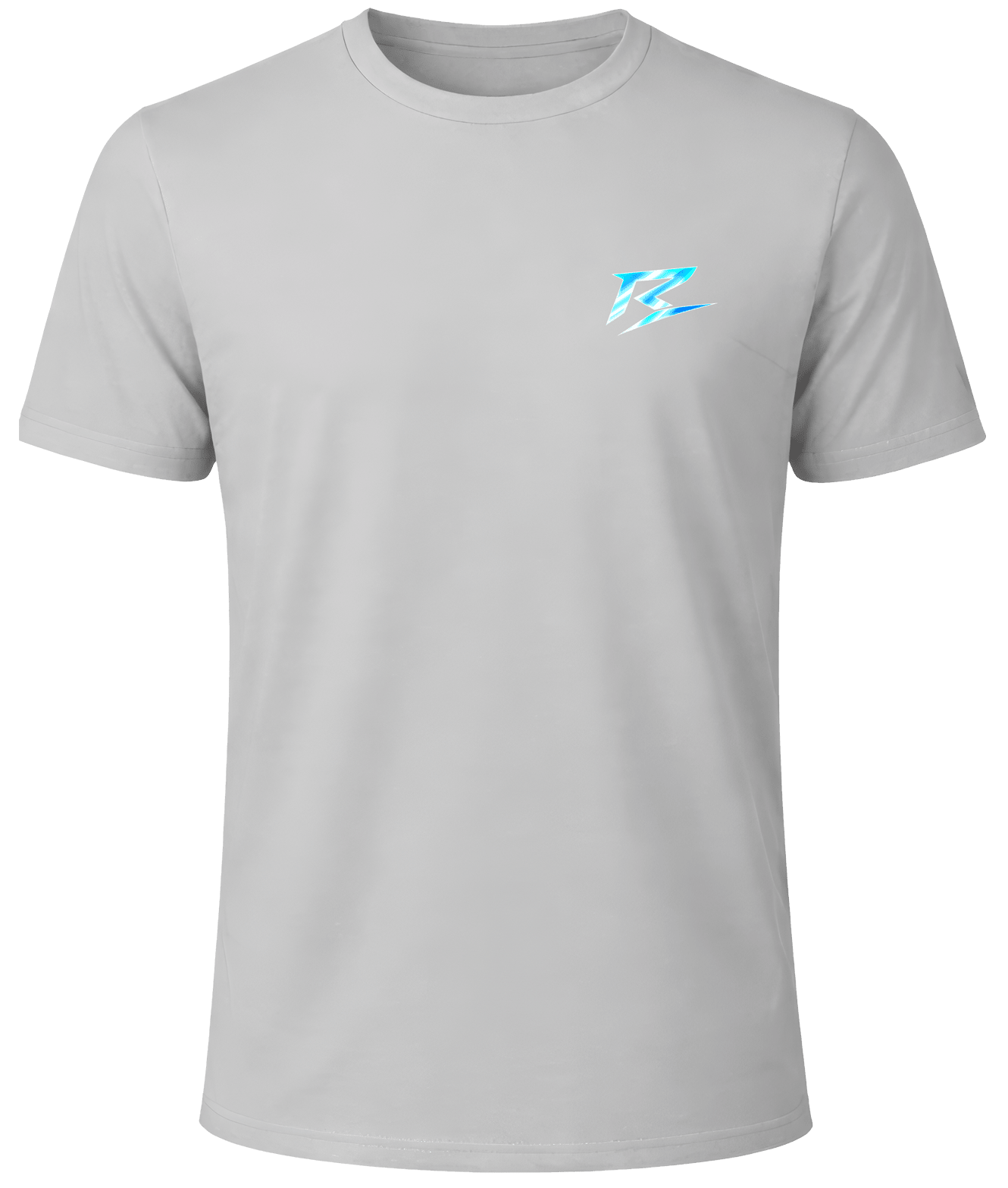 Performance T-Shirt - Grey / Cyan